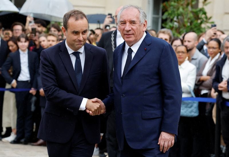 Image for France's new prime minister takes office amid anti-government protests