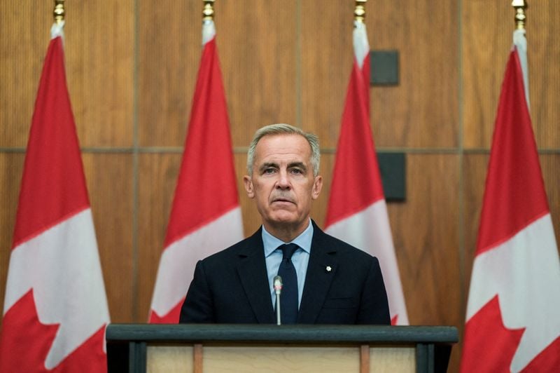 Image for Canadian PM Carney, in Ukraine, says he can't rule out sending peacekeepers