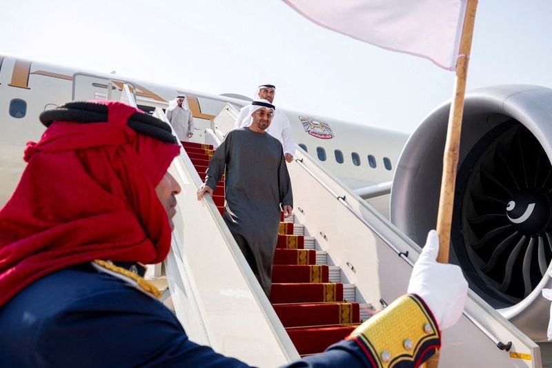 Image for UAE president's Gulf tour seeks coordination after Israeli attack in Doha, adviser says