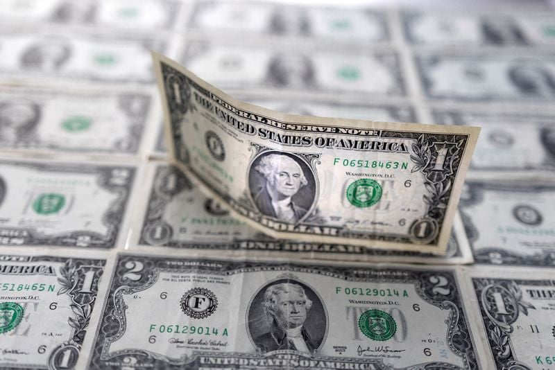 Image for US dollar set for modest weekly gain after soft inflation data
