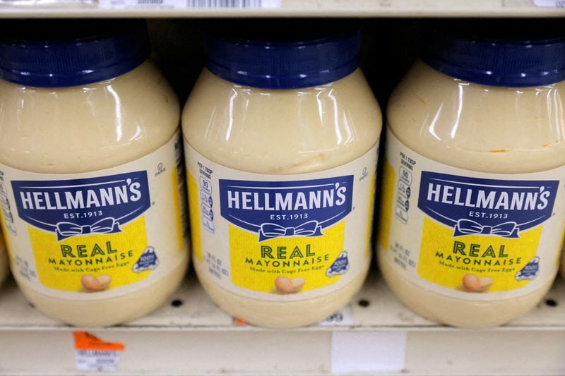 Image for Hellman's mayonnaise maker Unilever in takeover talks with McCormick for food business