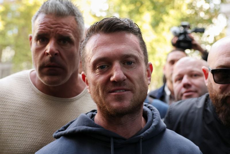 Image for UK anti-Islam activist Tommy Robinson thanks Musk after being cleared of terrorism charge