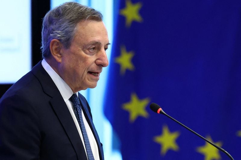 Image for EU falling behind on growth, reforms even more urgent, says Draghi