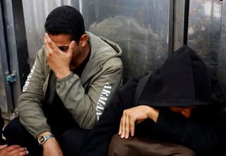 Image for Israeli strike kills at least six at Gaza police checkpoint, medics say