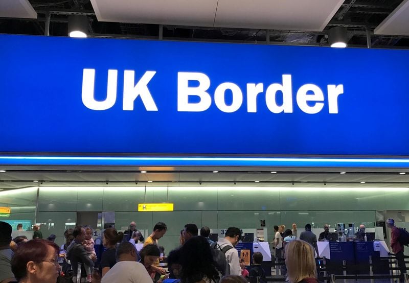 Image for UK net migration drops by two-thirds as government rolls out tougher policies