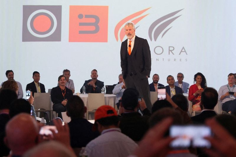 Image for Crypto hoarding company shares under pressure as risk appetite wanes