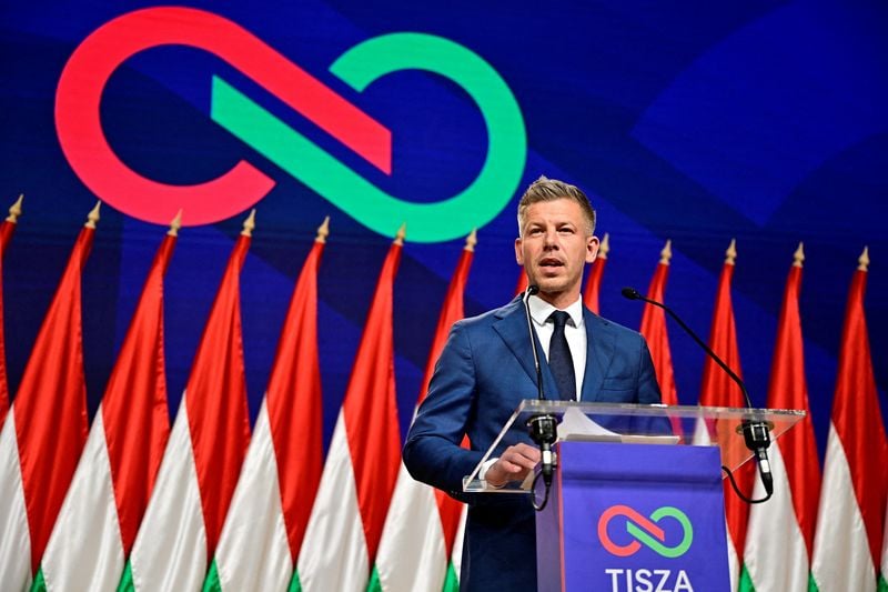 Image for Hungary's Magyar says to suspend state media broadcast, pass new media law