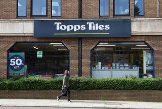 Image for Topps Tiles to close 23 UK stores in cost-cutting drive