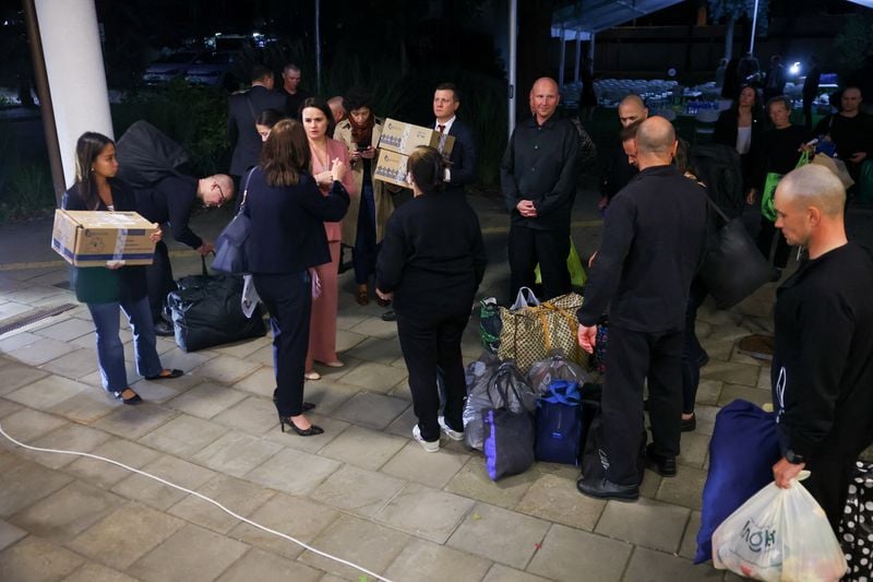 Image for Freed prisoners thank Trump but some say they would rather have stayed in Belarus