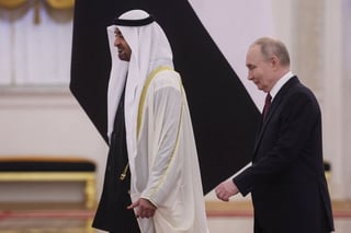 Image for Putin will relay UAE president's complaints about Iranian strikes to Tehran, Kremlin says