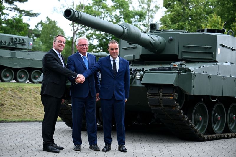 Image for Franco-German MGCS tank project speeding up, Rheinmetall CEO says