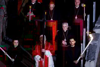 Image for Pope Leo's Good Friday service offers prayer for deported children