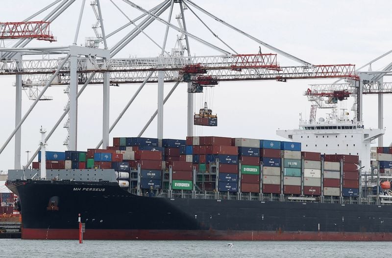 Image for UK economy shrinks by the most since 2023 as US tariffs hit