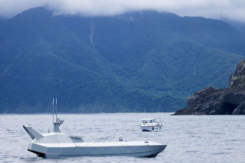 Image for Taking lessons from Ukraine, Taiwan eyes sea drones to counter China