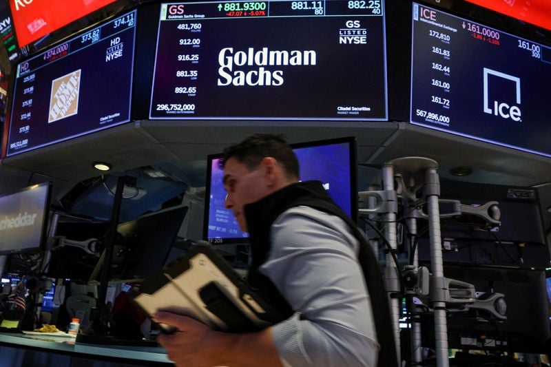 Image for Goldman says global equities face correction risks, but bear market unlikely