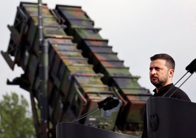 Image for Zelenskiy says Ukraine has secured funds for three Patriot systems, looking to finance seven more