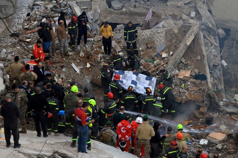 Image for Lebanon's Tripoli building collapse kills 15
