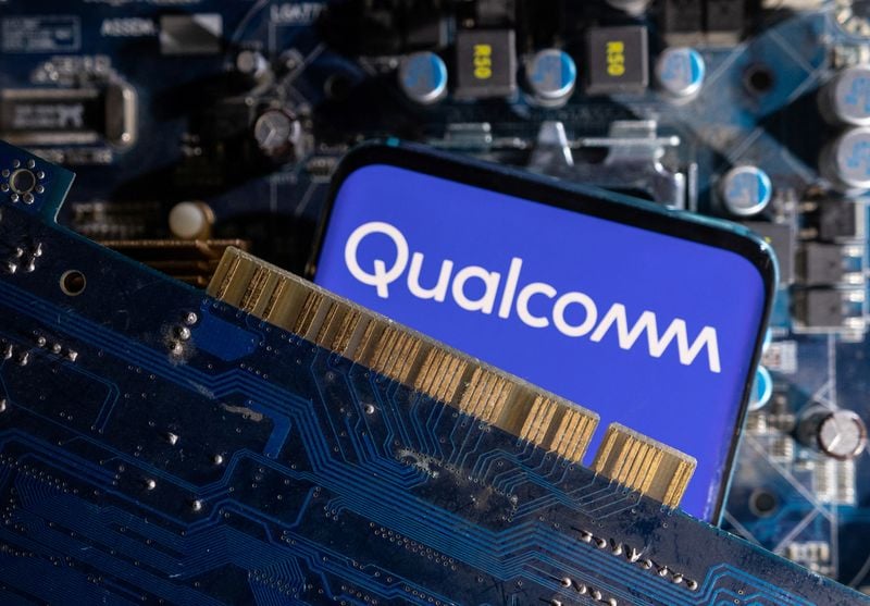 Image for Qualcomm shares slide as Apple modem shift, tariffs raise growth concerns
