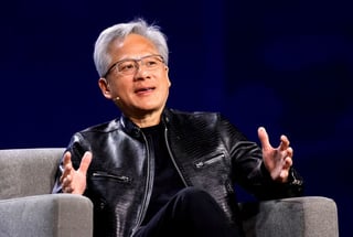 Image for Nvidia's Huang dismisses fears AI will replace software tools as stock selloff deepens
