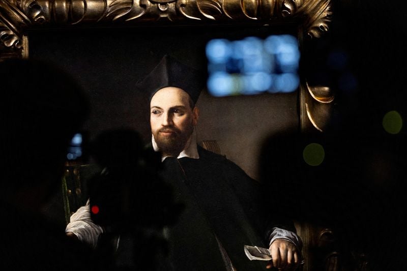 Image for Italy buys rare Caravaggio portrait after year‑long talks