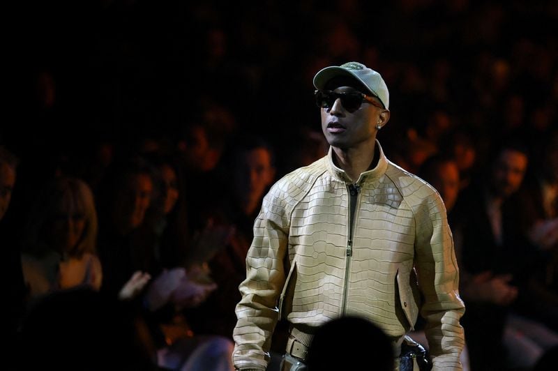 Image for Pharrell Williams shows discreet elegance with Louis Vuitton men's collection 