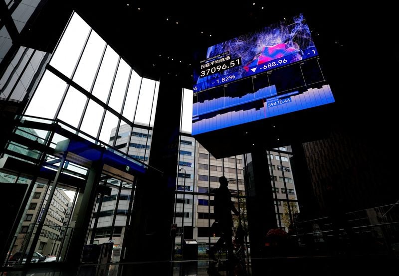 Image for Stocks sink with bond yields as Trump fuels recession fears