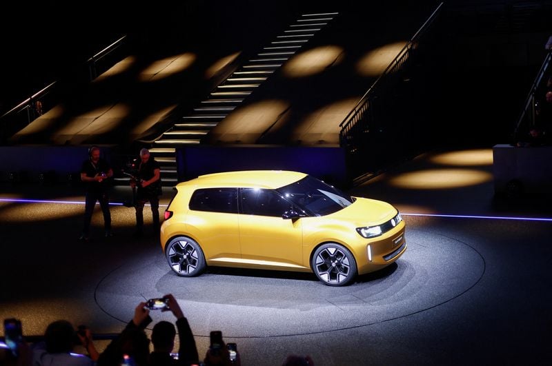 Image for Electric car sales edge above petrol in EU for first time