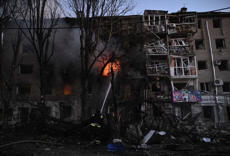Image for Russian attack on Ukraine's Zaporizhzhia kills one, injures 24, governor says
