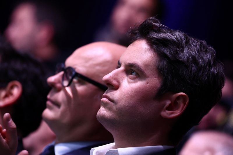 Image for Former French PMs Philippe and Attal favoured centrist candidates for next presidential election -poll