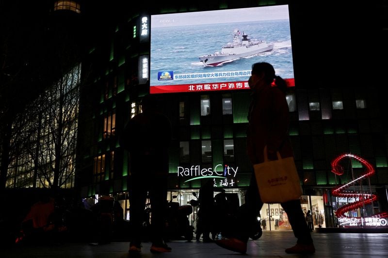 Image for Exclusive-Taiwan estimates China spent 40% more on Pacific drills last year to hit $21 billion