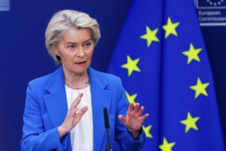 Image for EU's von der Leyen compares Orban defeat to Hungary's anti-Soviet uprising