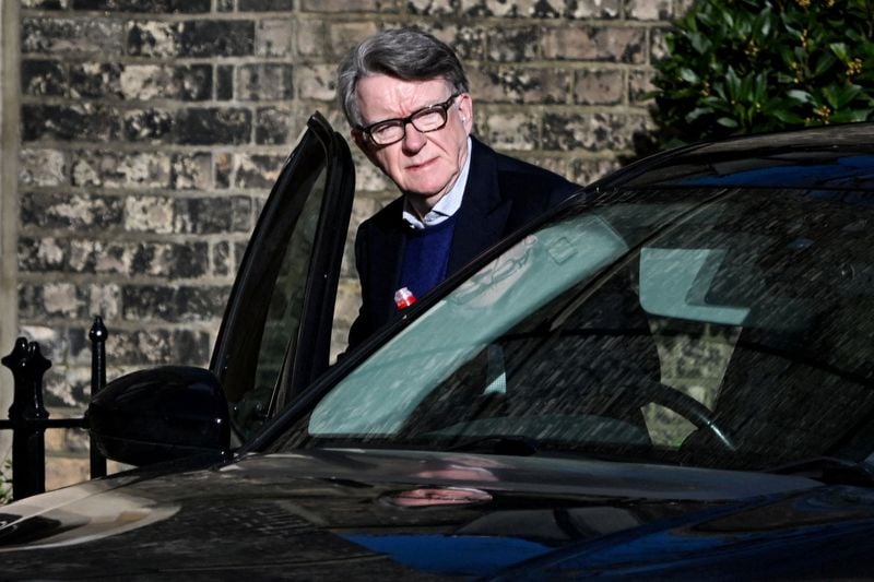 Image for Former UK ambassador Mandelson released after arrest over Epstein revelations