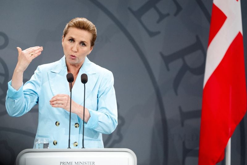 Image for Denmark won't bend to Trump's pressure over Greenland, prime minister says