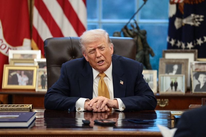 Image for Trump says US 'armada' heading toward Iran