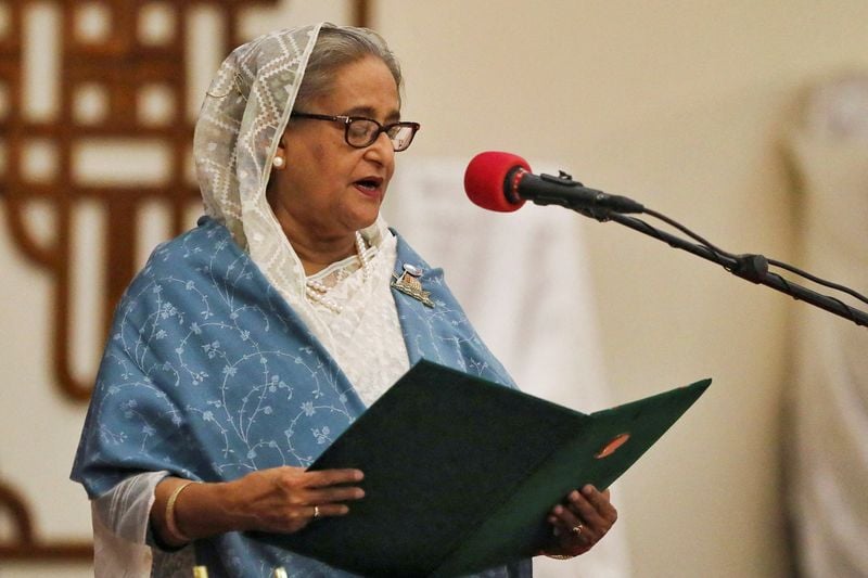Image for Bangladesh's ousted PM Hasina sentenced to death for students crackdown