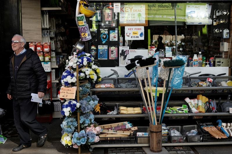 Image for Irish retail sales post first annual decline in nine months in December