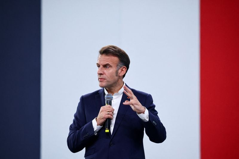 Image for France's Macron threatens China with tariffs over trade surplus - Les Echos