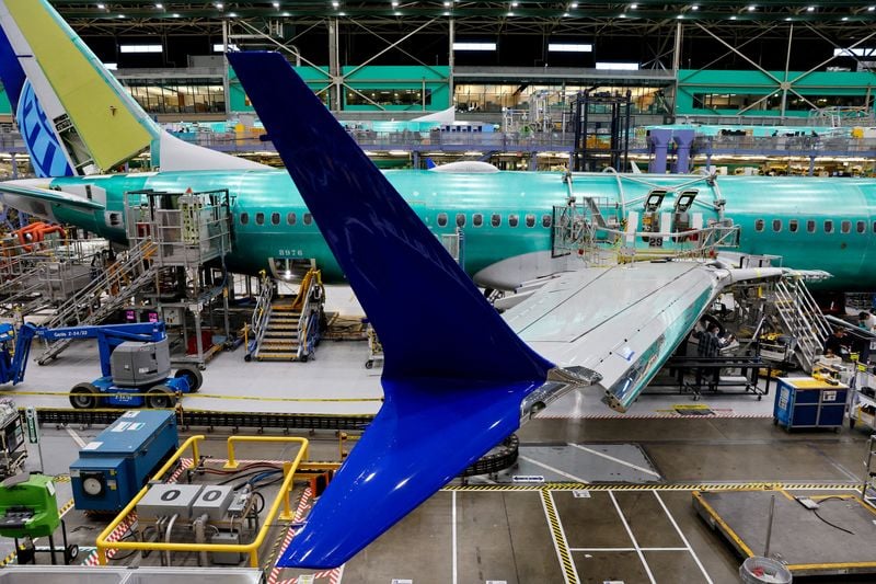 Image for Boeing delivers 55 jets in September but trails Airbus