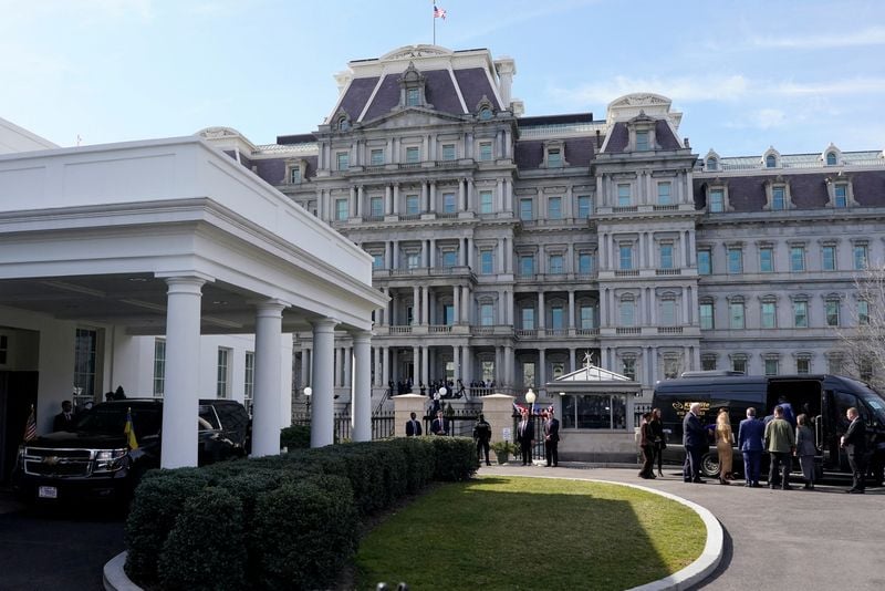 Image for Russian state-media reporter gains access, but is later removed from Trump-Zelenskiy meeting