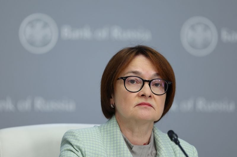 Image for Russia's Nabiullina on central bank rate cut, inflation and rouble