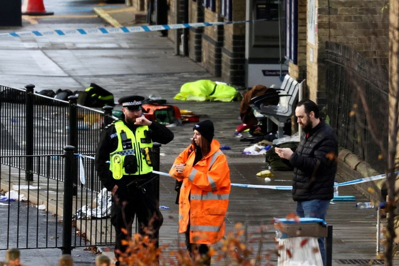 Image for British man charged with 10 counts of attempted murder after train stabbings