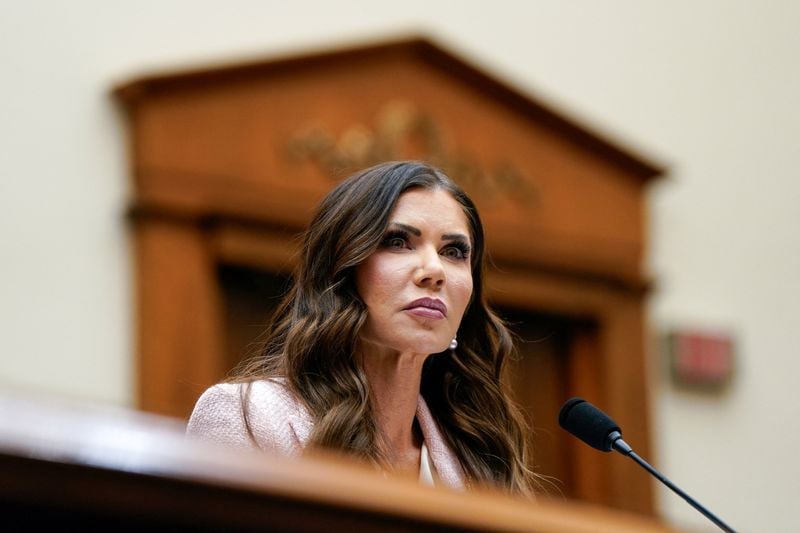 Image for Trump taps US Senator Mullin to replace Noem as DHS chief