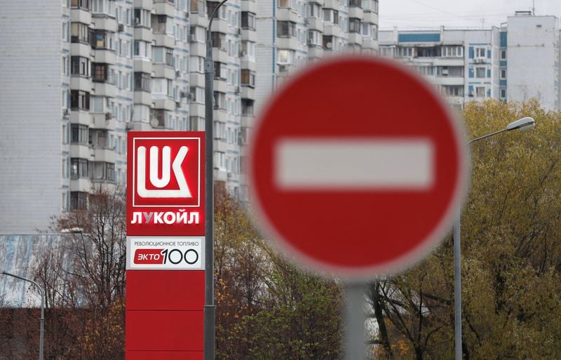Image for Lukoil's overseas network buckles as Western sanctions bite