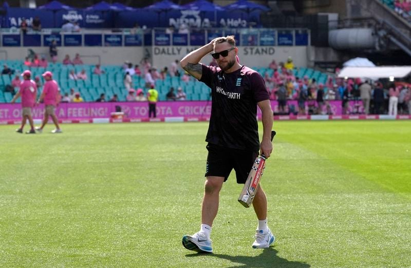 Image for Cricket-McCullum keen to stay on as England coach despite challenges
