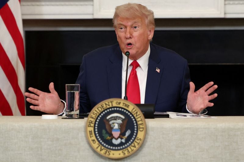 Image for Trump says Iran is involved in Gaza hostage negotiations