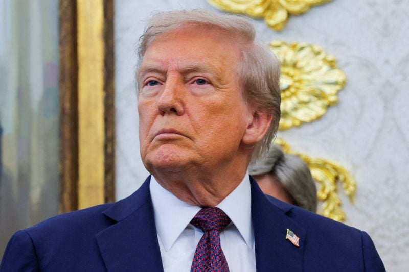 Image for Trump says India and Russia appear 'lost' to 'deepest, darkest China'