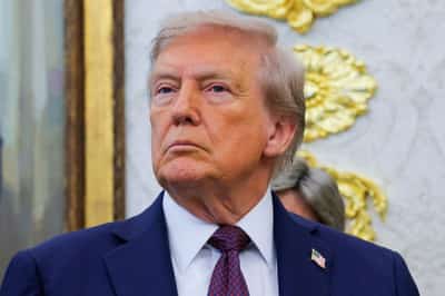 Image for Trump says India and Russia appear 'lost' to 'deepest, darkest China'