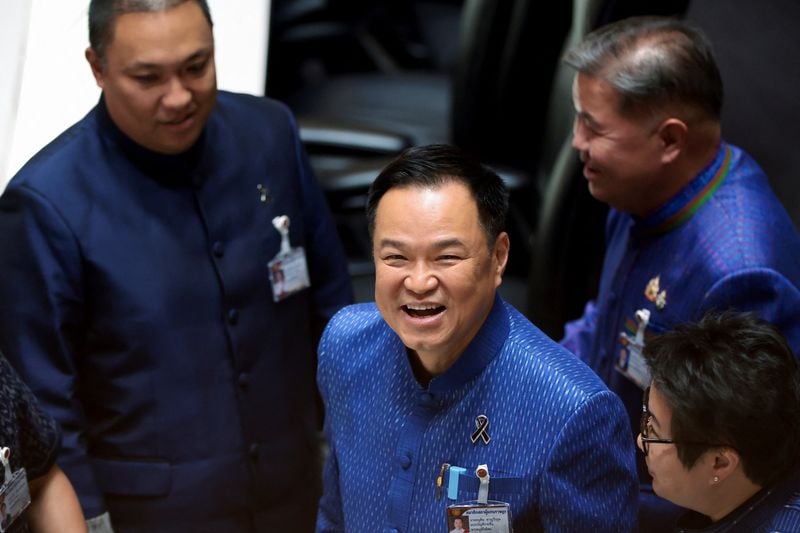 Image for Thai PM Anutin wins landmark reelection in parliament vote