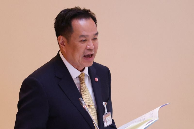 Image for Thai PM to sign Cambodia ceasefire deal, cuts short ASEAN trip after royal death