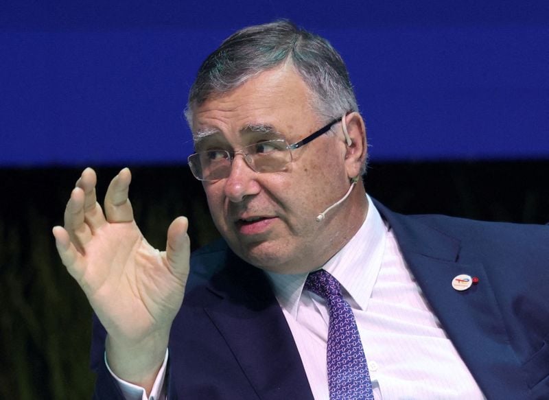 Image for TotalEnergies CEO indicates proposed French supertax on big companies is not workable